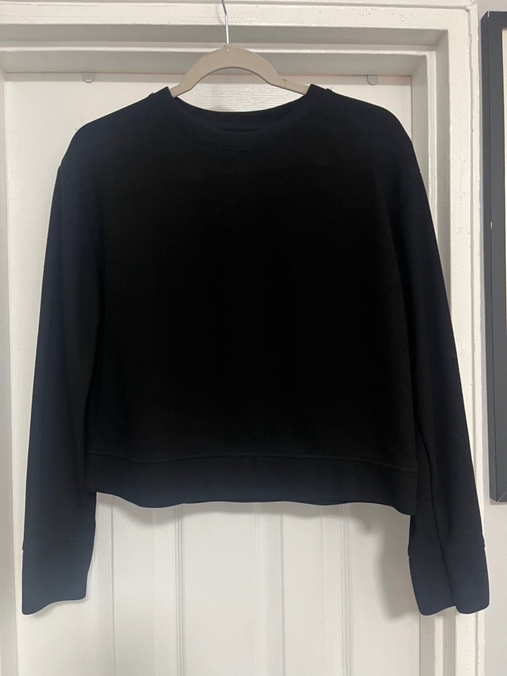 ZARA Classic Black Crewneck Shirt
